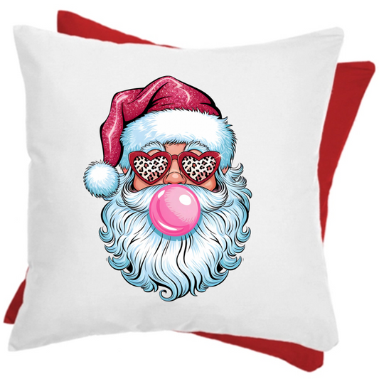 Cuscino Bicolore Santa claus bubble