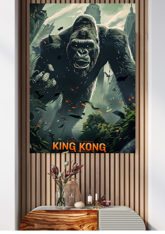 Canvas 60x90 King Kong Art