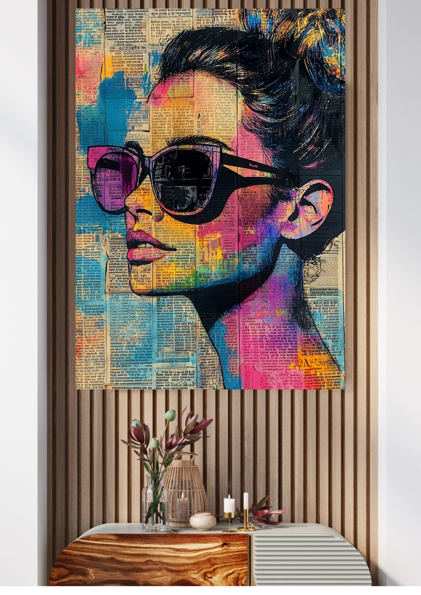 Canvas 60x90 Pop art collection piper