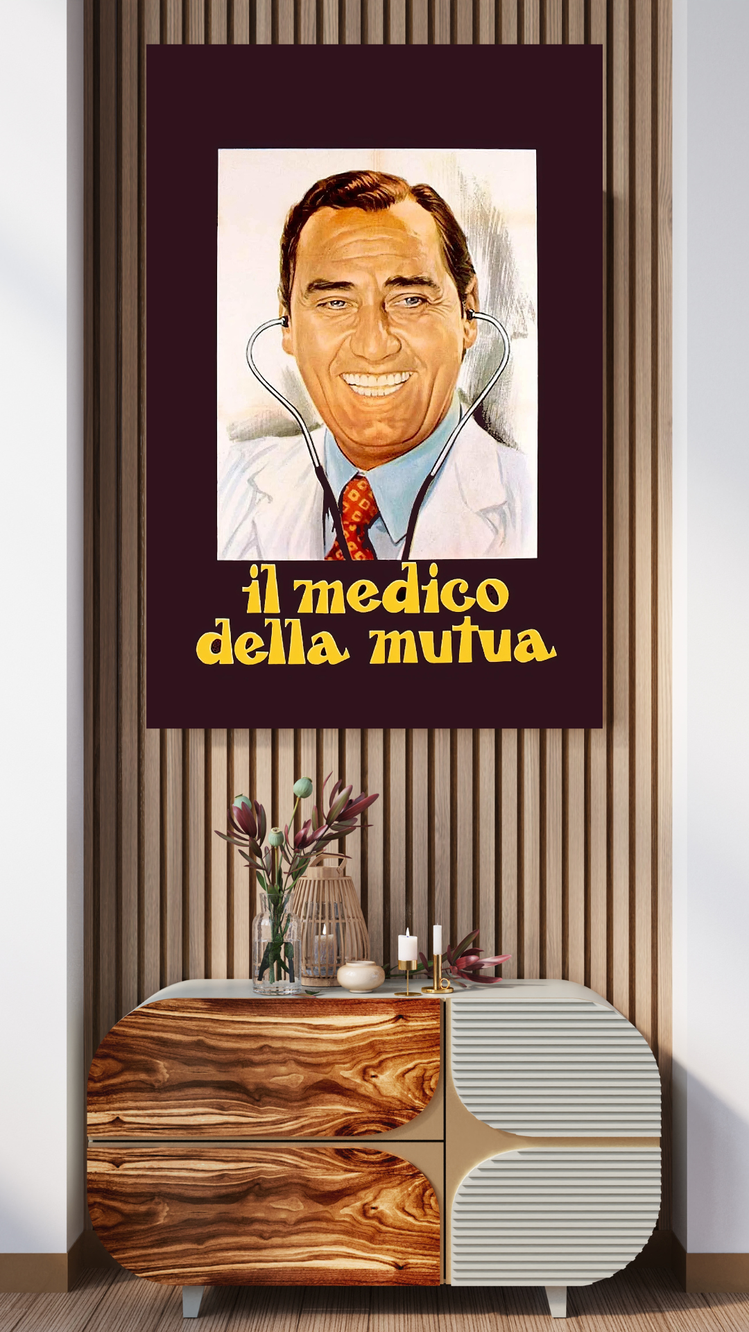 Canvas 60x90 Il medico della mutua